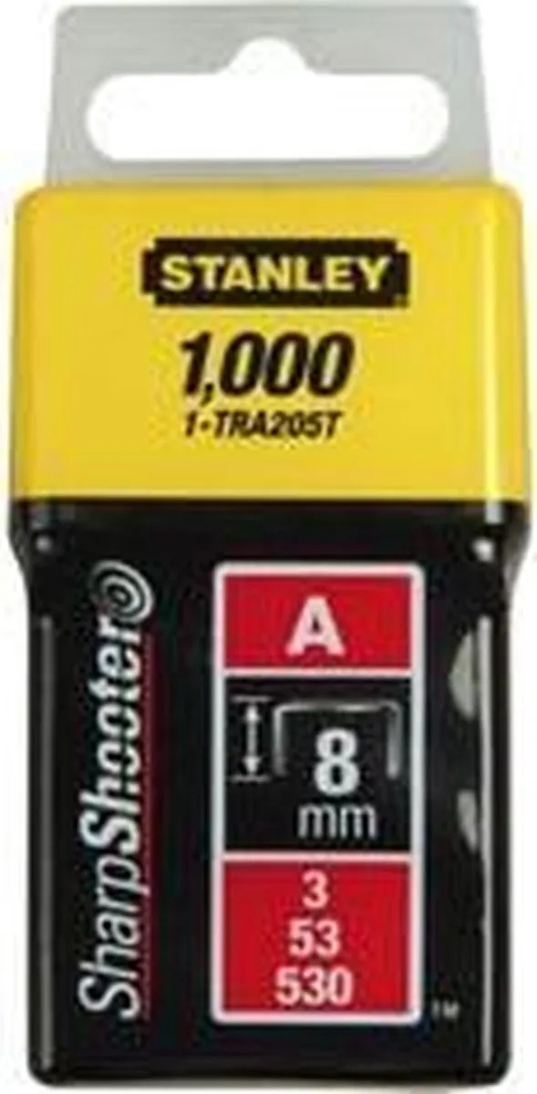 Stanley Nieten Type A 10mm - 5000 Stuks
