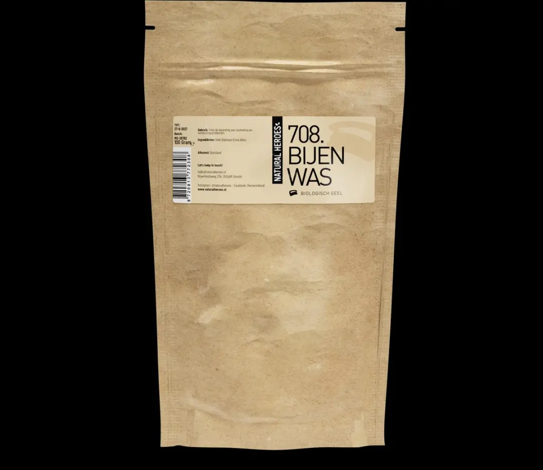Natural Heroes Bijenwas 100g - Biologisch