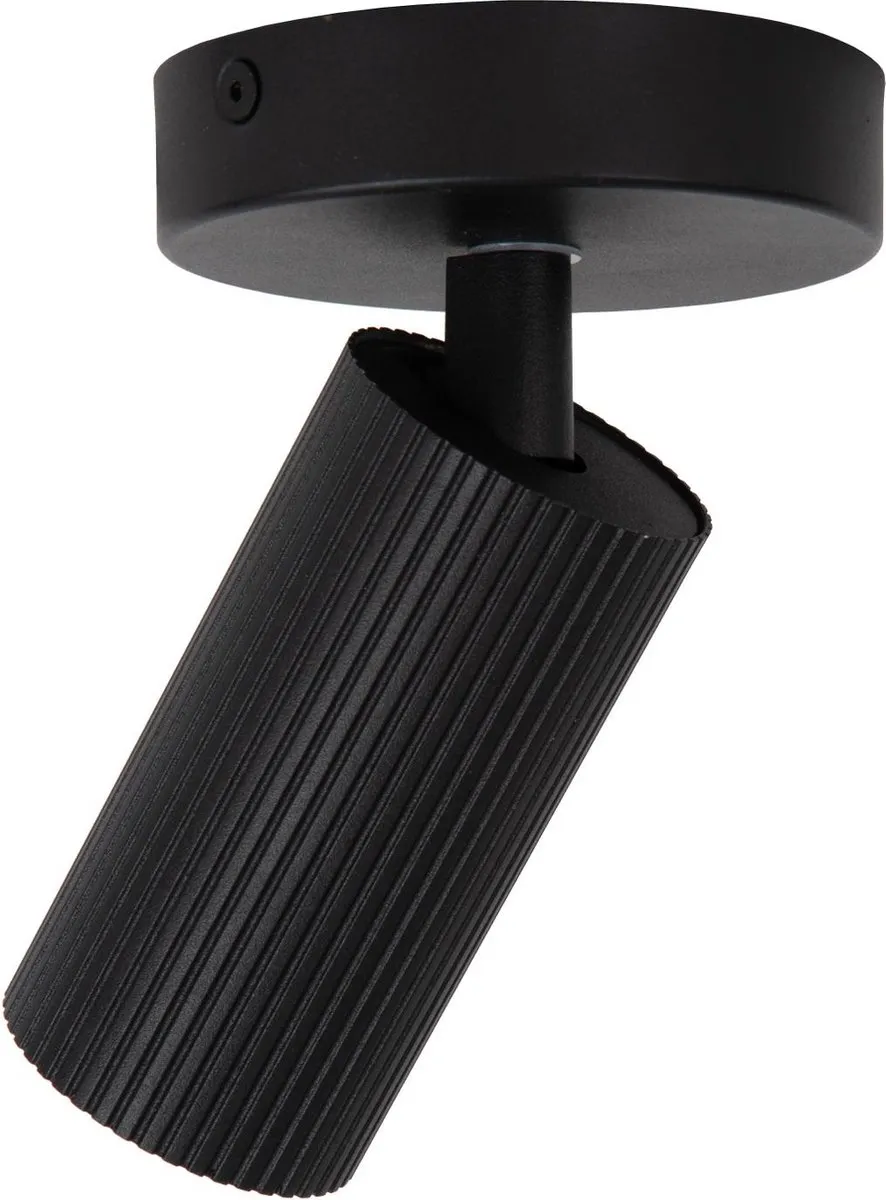 Lucide CLUBS Plafondspot GU10 - 1x40W - Zwart