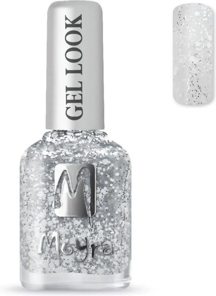 Moyra Gel Look Nagellak Elise 998 Zilver