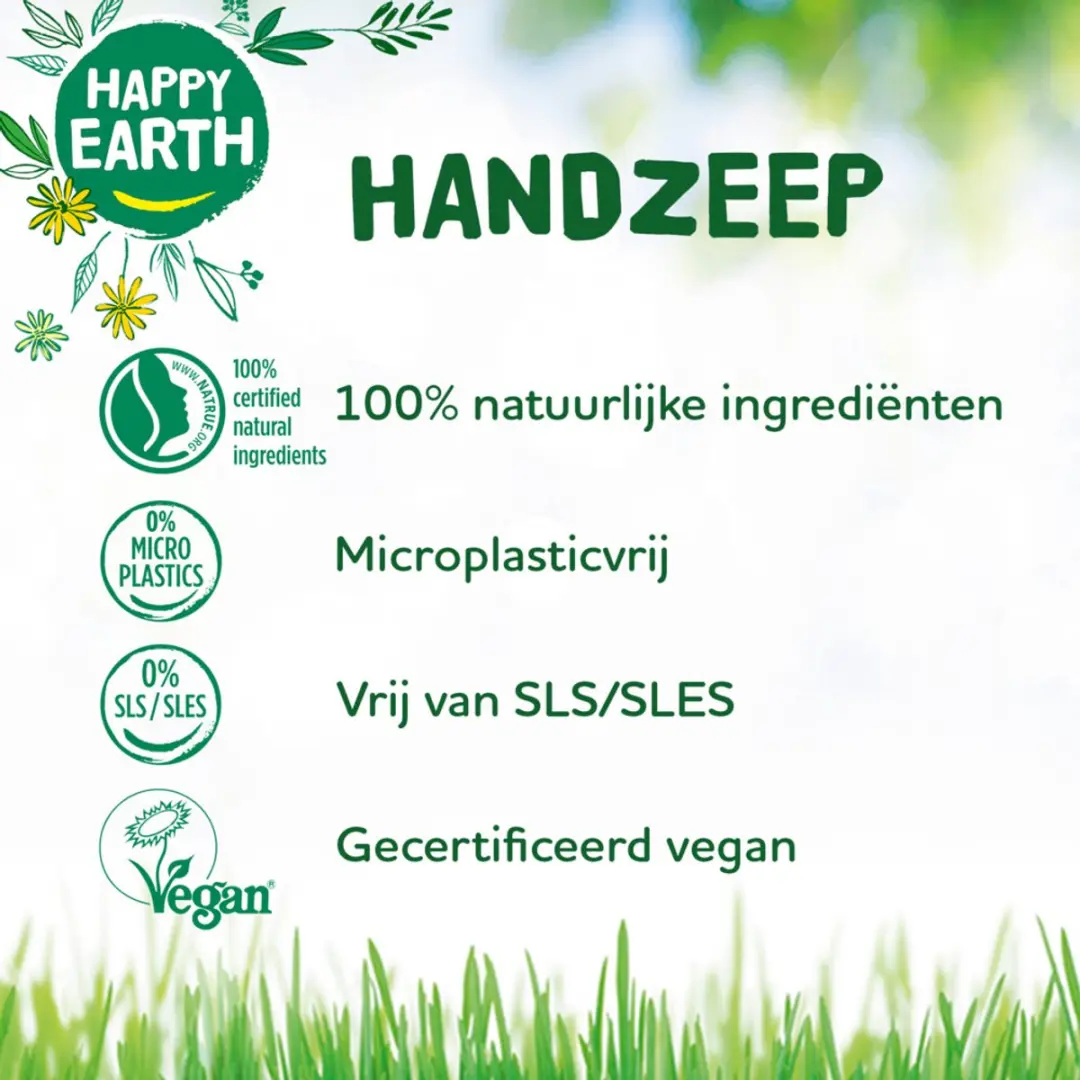 Happy Earth Handzeep Lavender Ylang 300ml