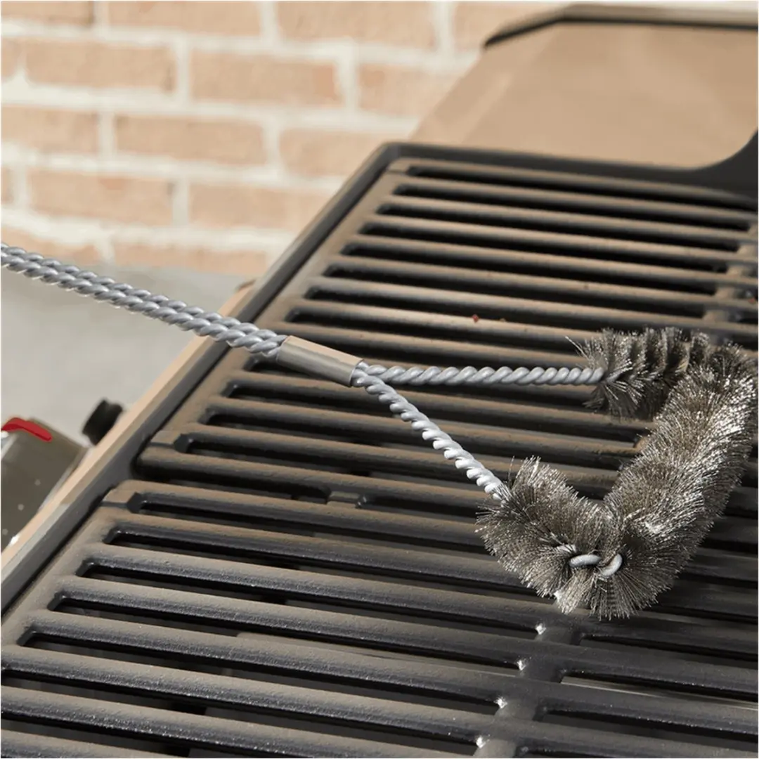 Weber Driezijdige Reinigingsborstel 45cm - Zwart