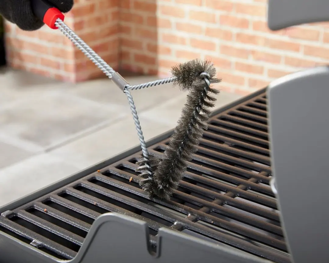 Weber Driezijdige Reinigingsborstel 45cm - Zwart - afbeelding 6 van 6