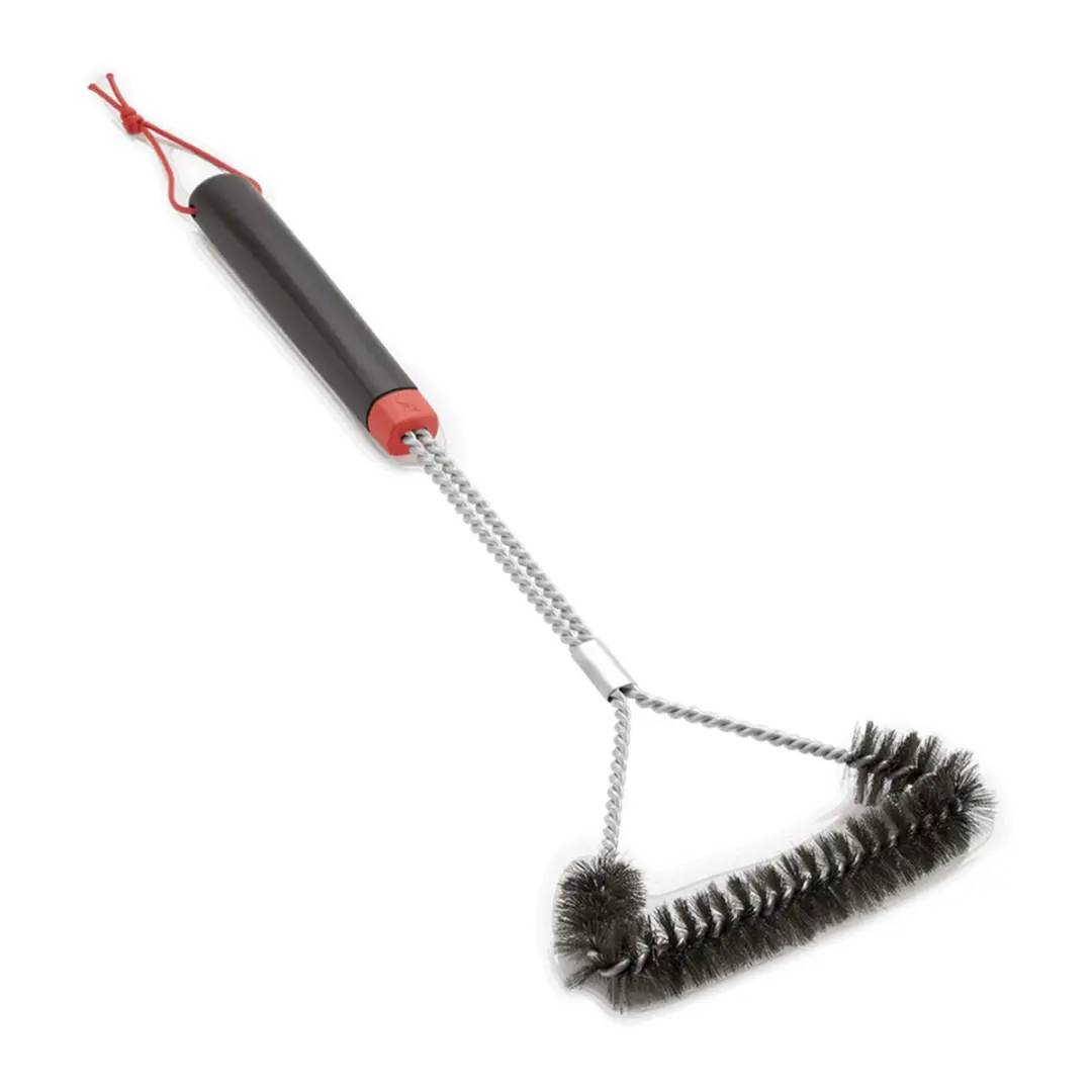 Weber Driezijdige Reinigingsborstel 45cm - Zwart