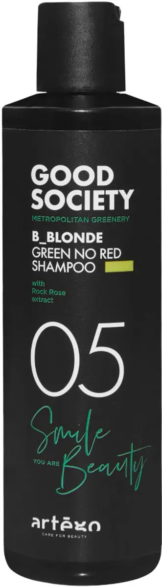 Artègo Good Society 05 B_Blonde Green No Red Shampoo 1000ml