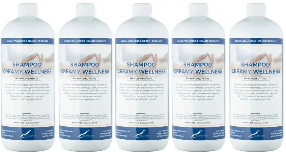 Splashbox Cosmetics Shampoo Creamy Wellness 1L