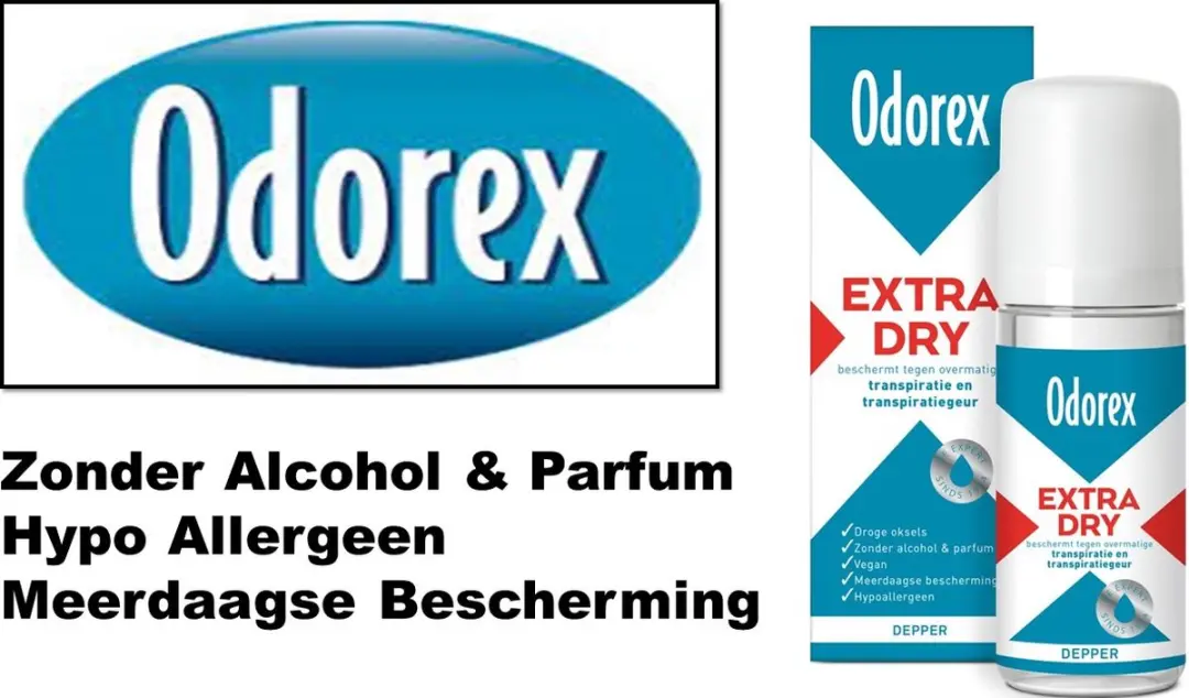 Odorex Deo Depper Extra Dry - 3x50ml