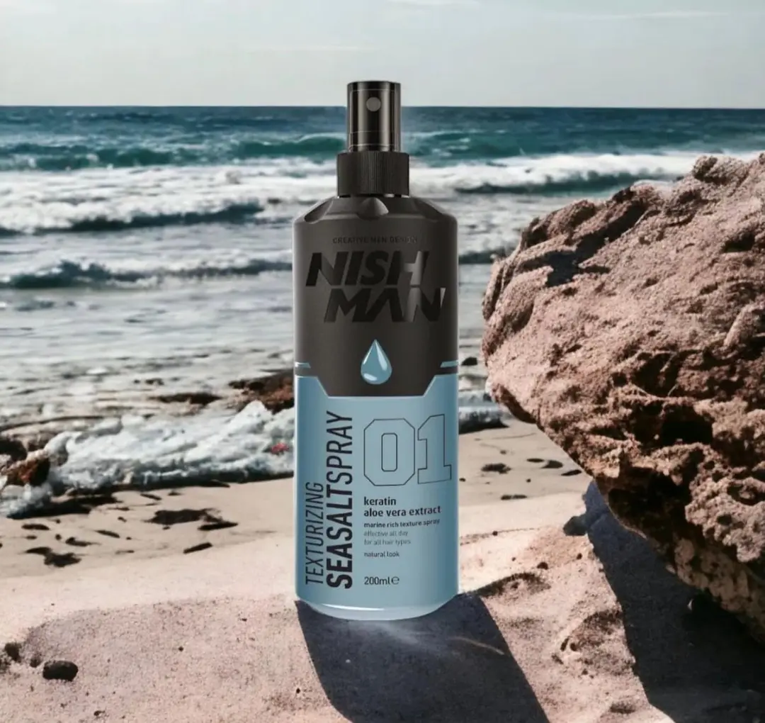 Nishman Sea Salt Spray 200ml - Keratine & Aloë Vera
