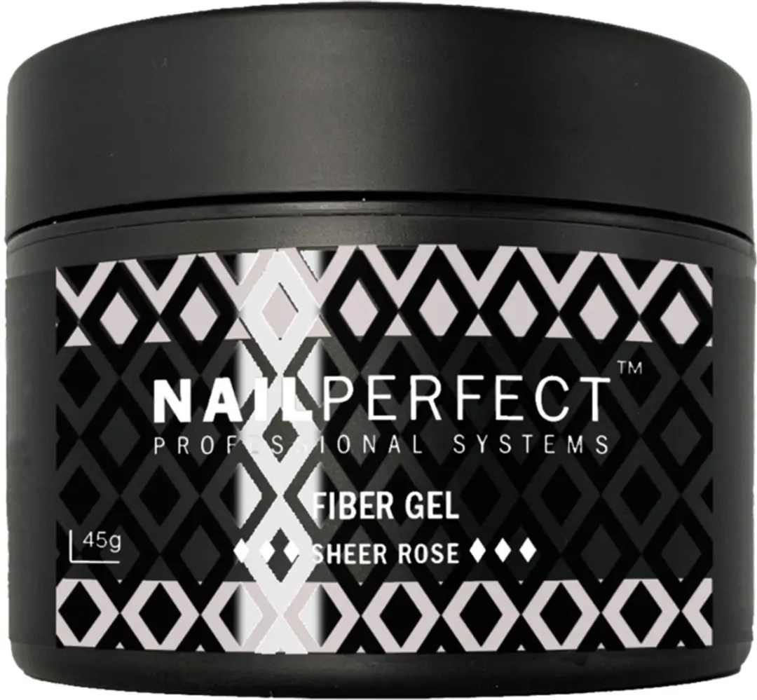 Nail Perfect Fiber Gel Sheer Rose - 45gr