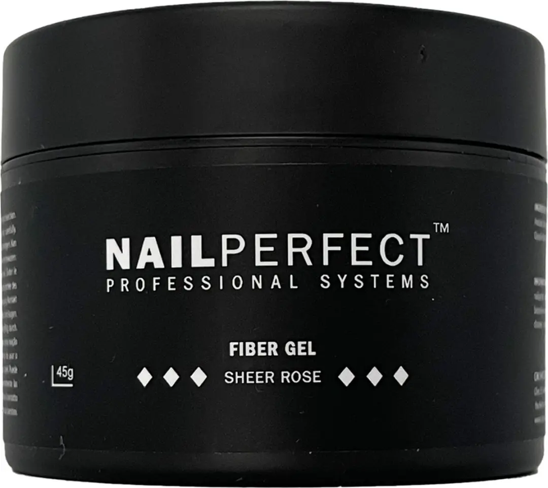 Nail Perfect Fiber Gel Sheer Rose - 45gr