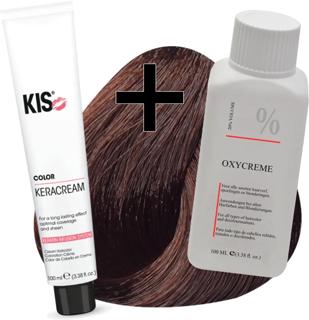 KIS Haarverfset 5CB Licht Chocolade Bruin