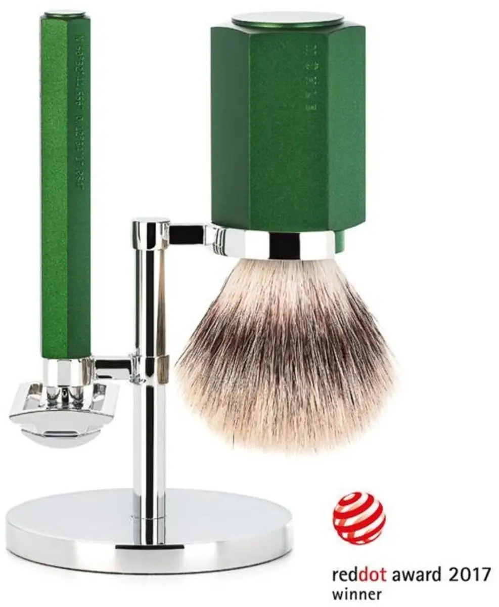Mühle Scheerset Hexagon Forest Saf.Razor