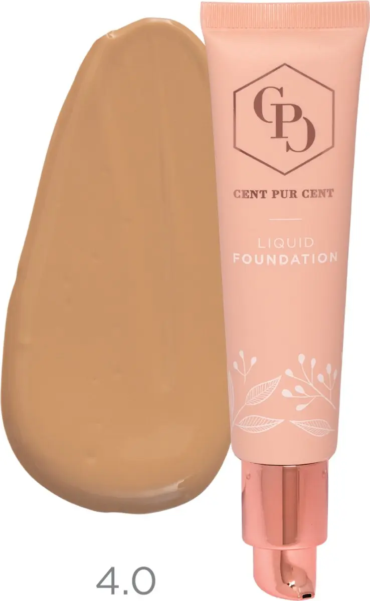 Cent Pur Cent Liquid Mineral Foundation 4.0