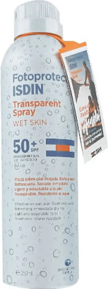 Isdin Fotoprotect Transparent Spray Wet Skin SPF 50 - 250ml