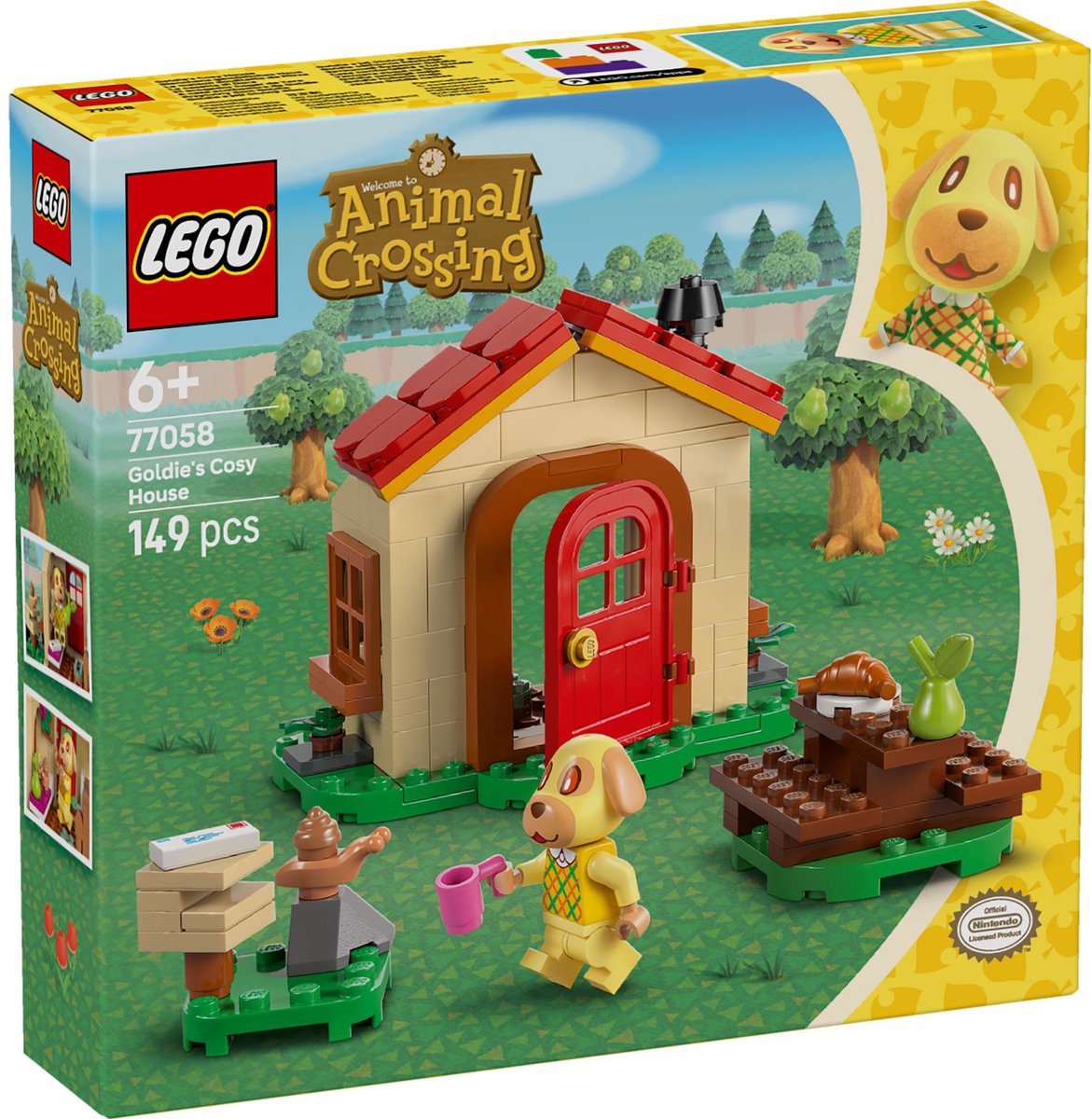 LEGO® Animal Crossing™ Goldies Knusse Huisje Bouwset - 77058