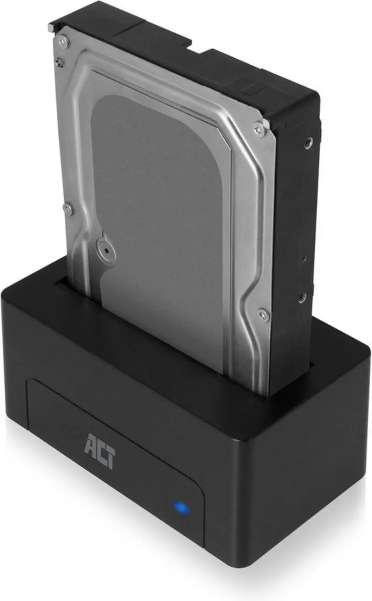ACT AC1500 Harde Schijf Docking Station - USB 3.0 - Zwart