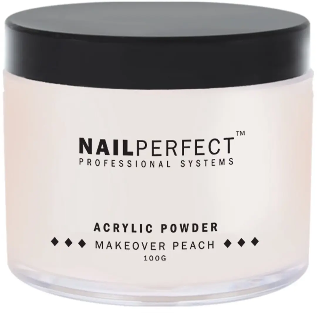 Nail Perfect Makeover Acrylic Powder - Peach 100g