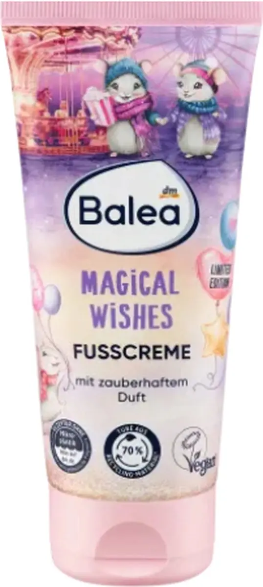 Balea Voetcrème Magical Wishes Kerst 2024 100ml
