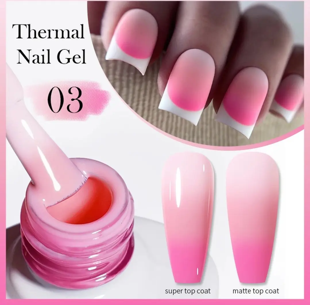 Born Pretty Thermo Gellak Set 6x10ml - O. Thermo