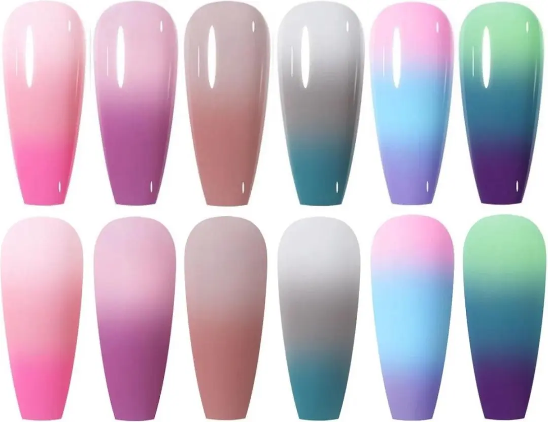 Born Pretty Thermo Gellak Set 6x10ml - O. Thermo