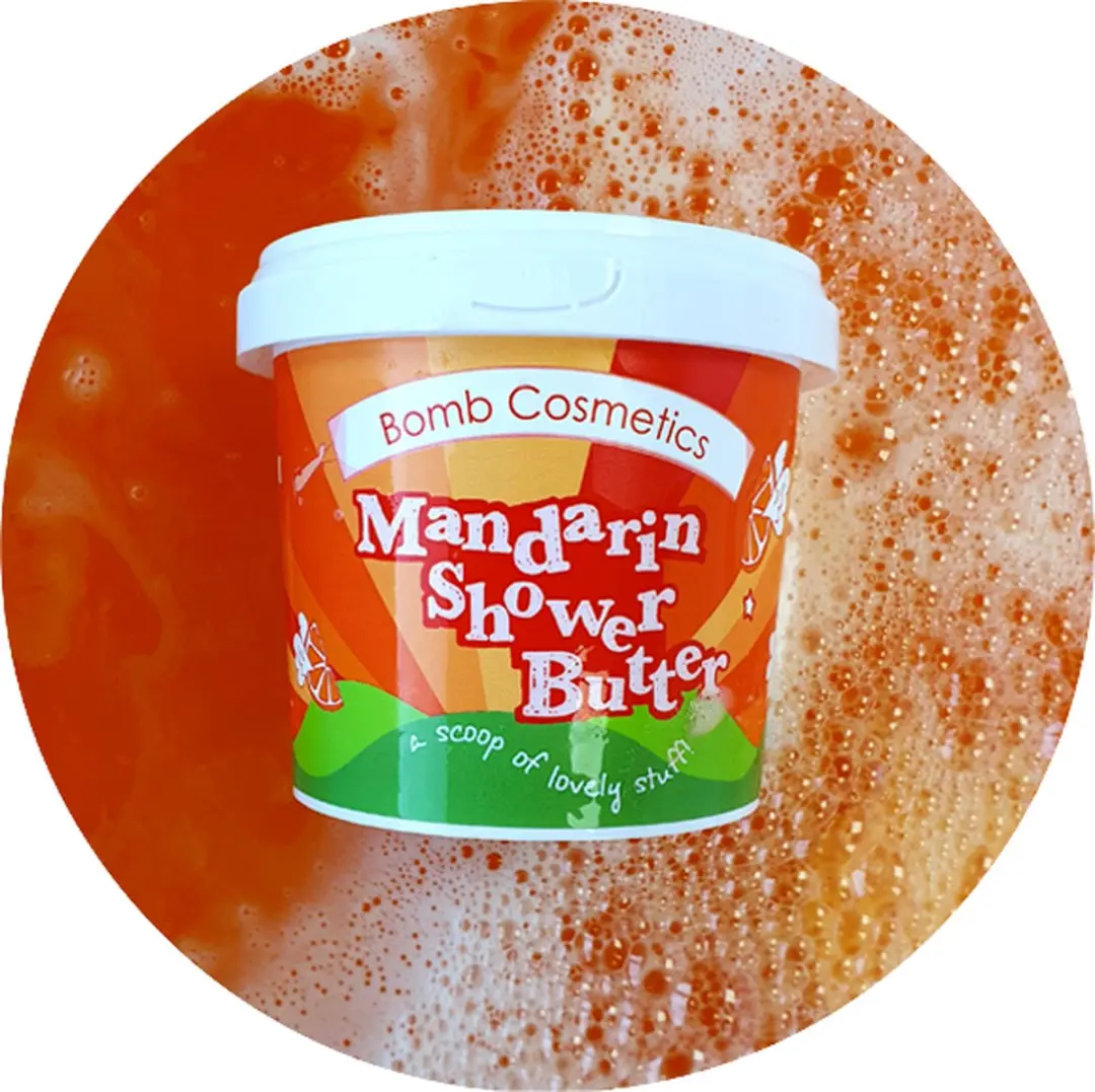 Bomb Cosmetics Mandarine & Orange Cleansing Shower Butter 365ml