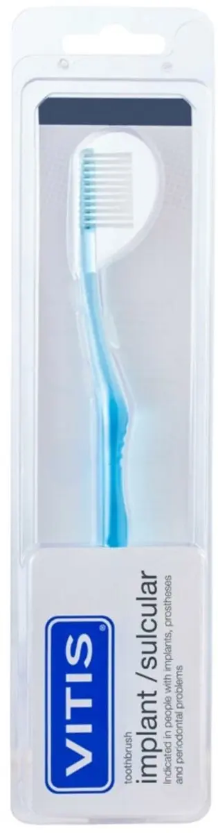 Vitis Implant Sulculaire Tandenborstel - 3 Stuks