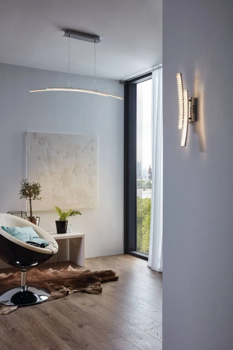 Eglo Pertini Wandlamp 2 Lichtpunten - Chroom