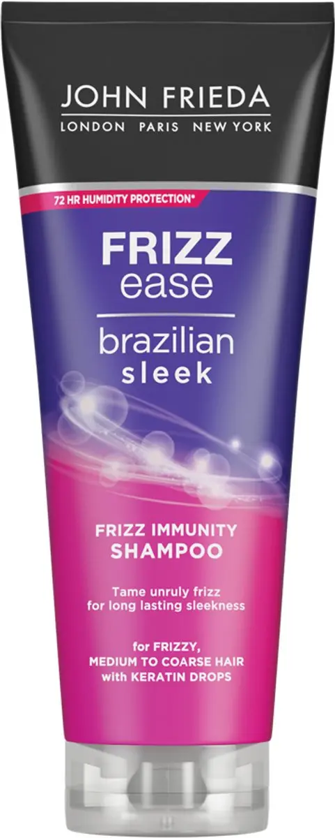 John Frieda Frizz Ease Brazilian Sleek Shampoo 250ml