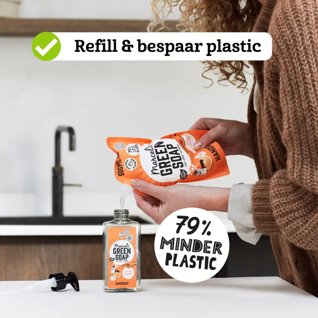 Marcel's Green Soap Handzeep Sandelhout & Kardemom - 6x500ml