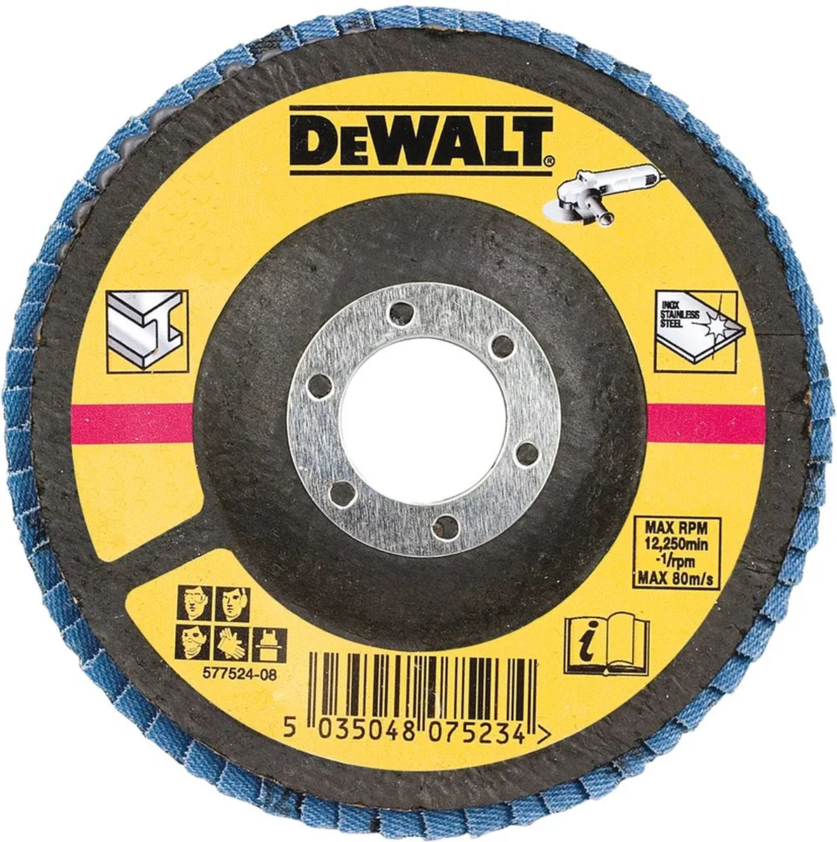 DeWalt DT3266 Lamellenschijf Gebogen 125mm