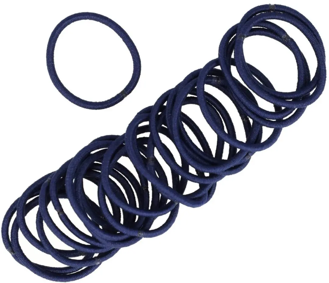 Haarsoires Haarelastiekjes Mini 2cm Blauw