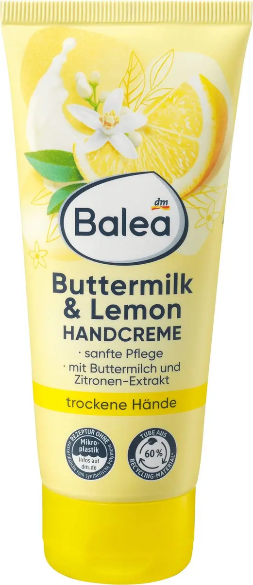 Balea Handcrème Karnemelk & Citroen 100ml