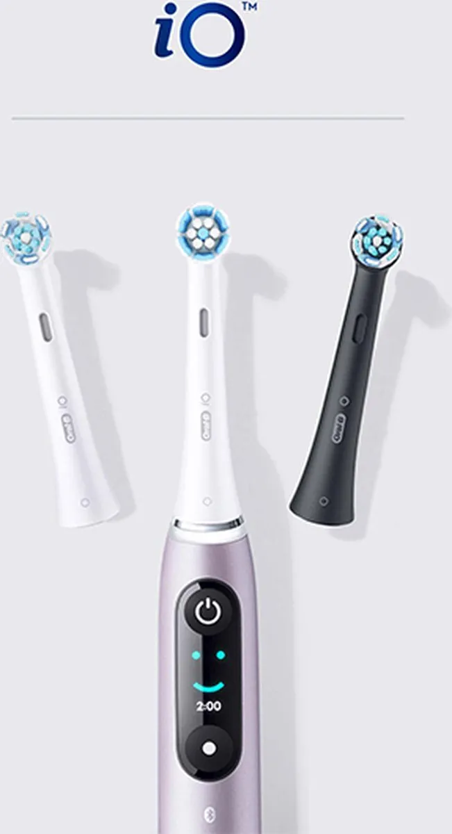 Oral-B iO Ultimate Clean Vervangborstels - 4 Stuks - Zwart