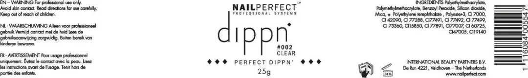 Nail Perfect Dip Poeder Clear 25g