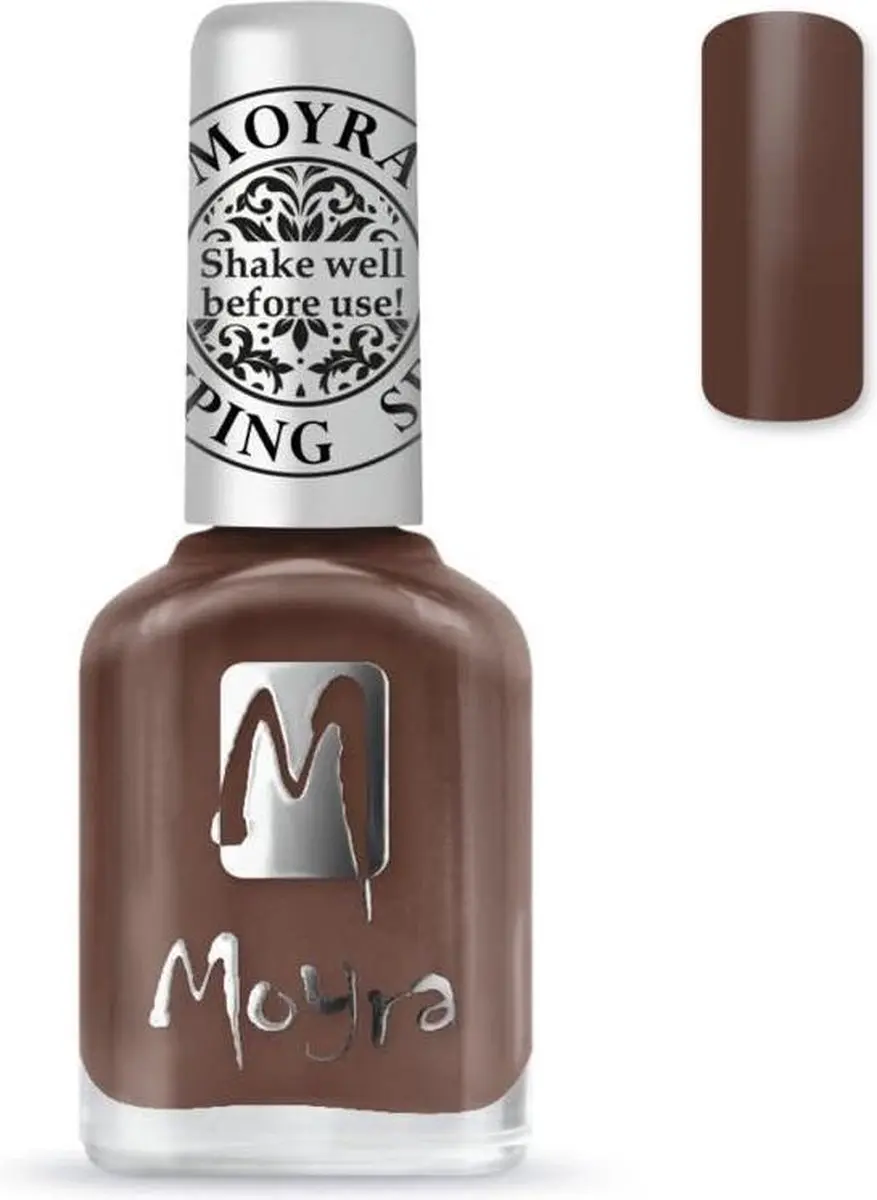 Moyra Stamping Nagellak SP37 Chocolate Brown
