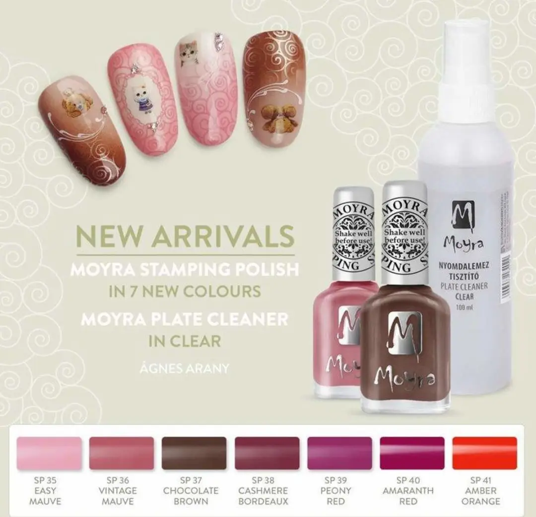 Moyra Stamping Nagellak SP37 Chocolate Brown - 12ml