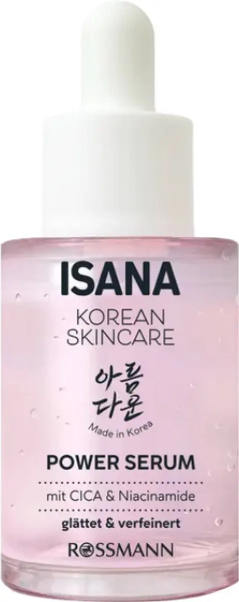 Isana Korean Skincare Power Serum 30ml - CICA & Niacinamide