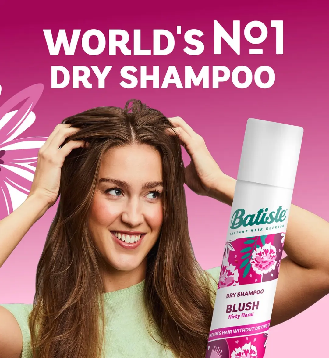 Batiste Droogshampoo Blush 200ml - 6 Stuks