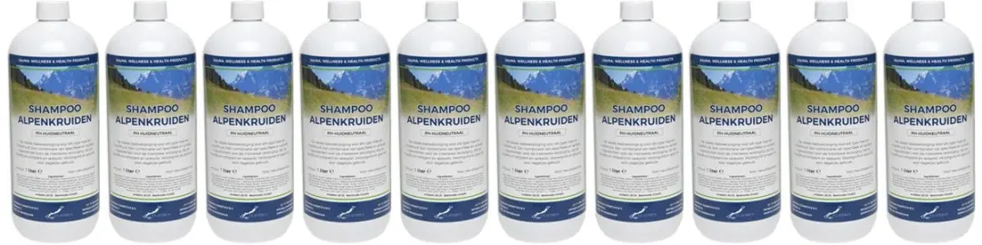 Splashbox Cosmetics Alpenkruiden Shampoo 1L