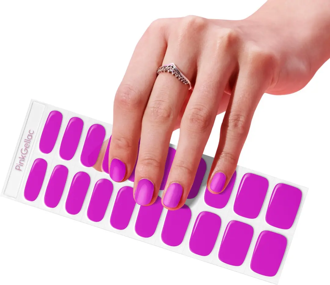 Pink Gellac UV Nagelstickers 0042 Vivid Violet