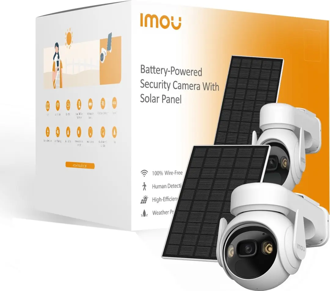 Imou Cell PT Solar Kit KIT/IPC-K9EP-3T0WE Beveiligingscamera