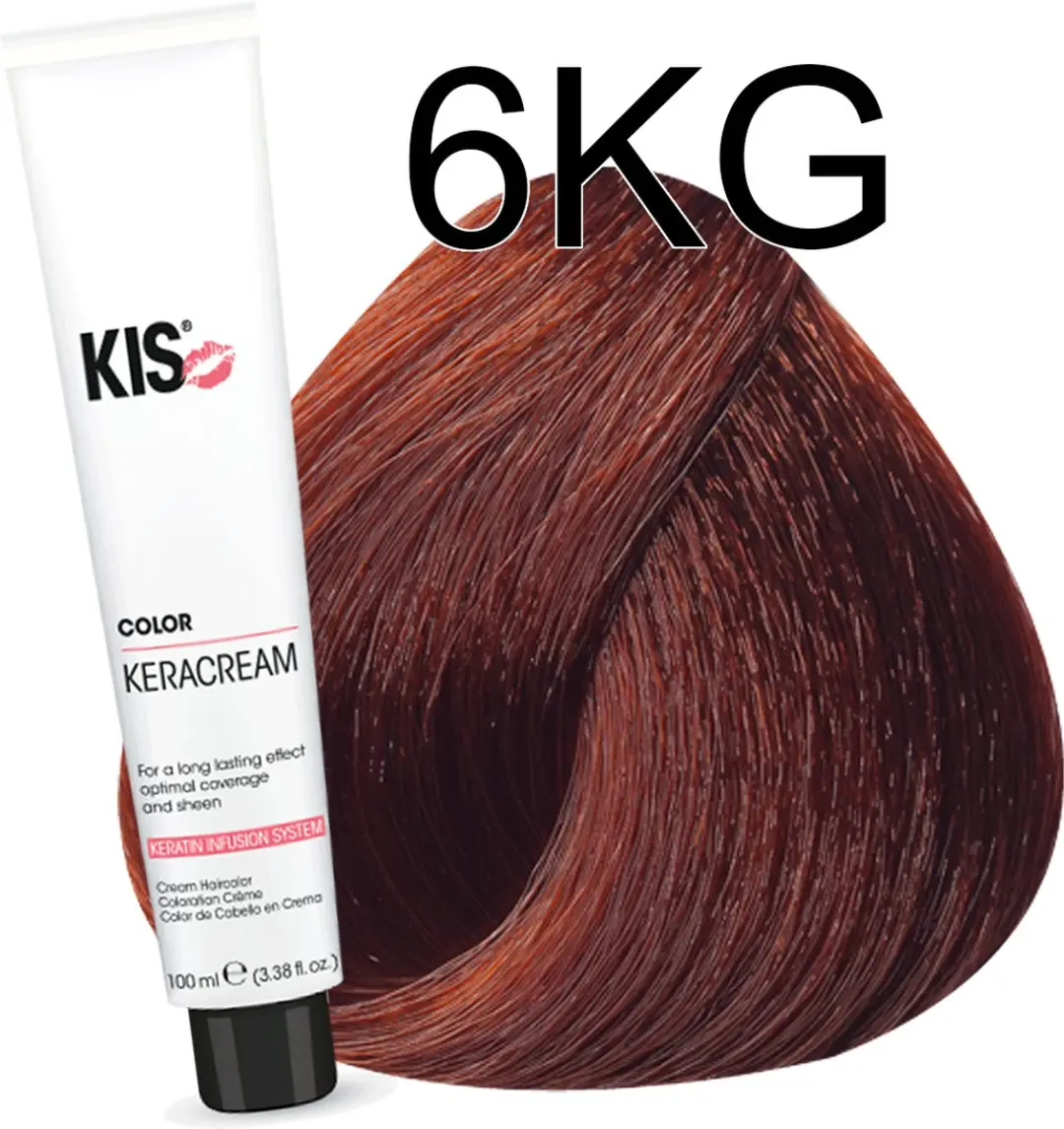 KIS Haarverf 6KG Donker Koper Goudblond