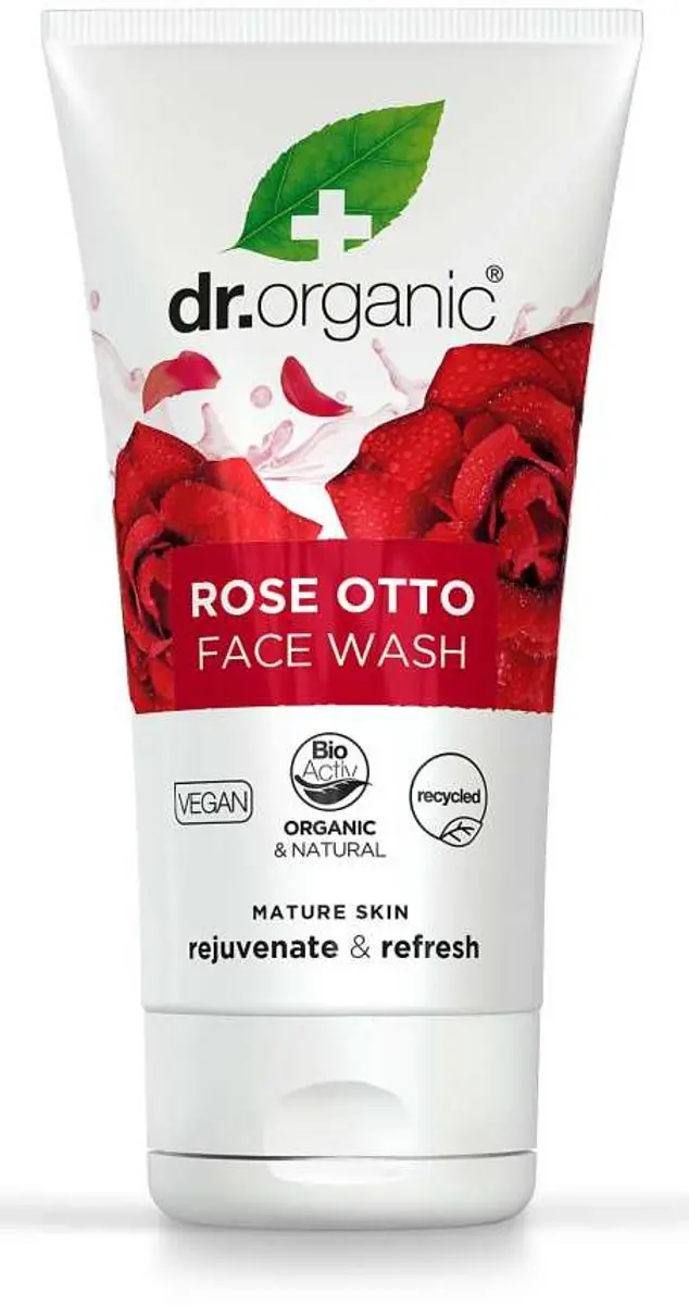 Dr Organic Rose Otto Face Wash 150ml