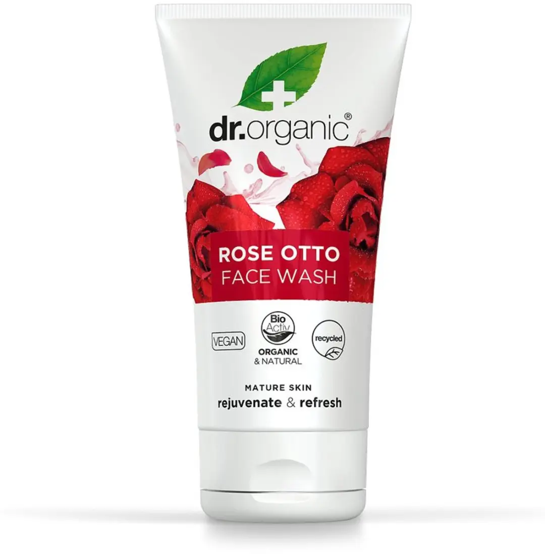 Dr Organic Rose Otto Face Wash 150ml