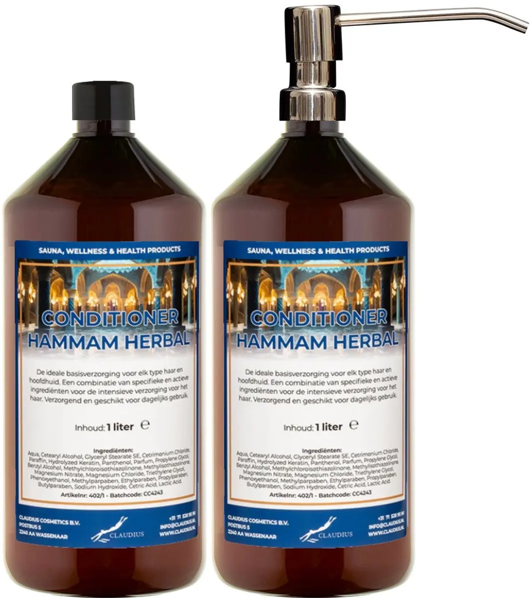Splashbox Cosmetics Hammam Herbal Conditioner 1L