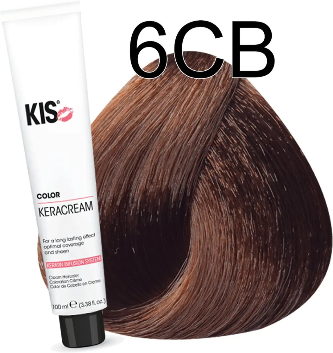 KIS Haarverf 6CB Donker Chocolade Blond 100ml