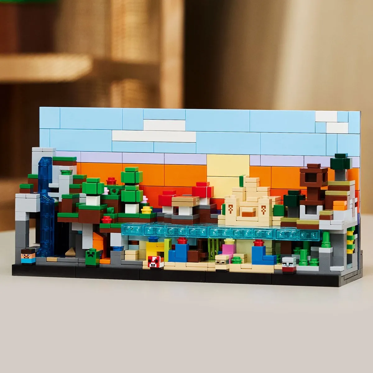 LEGO Minecraft Minibiomen 21589 - 797 Stukken - 5 Minifiguren - Multicolor - afbeelding 6 van 6