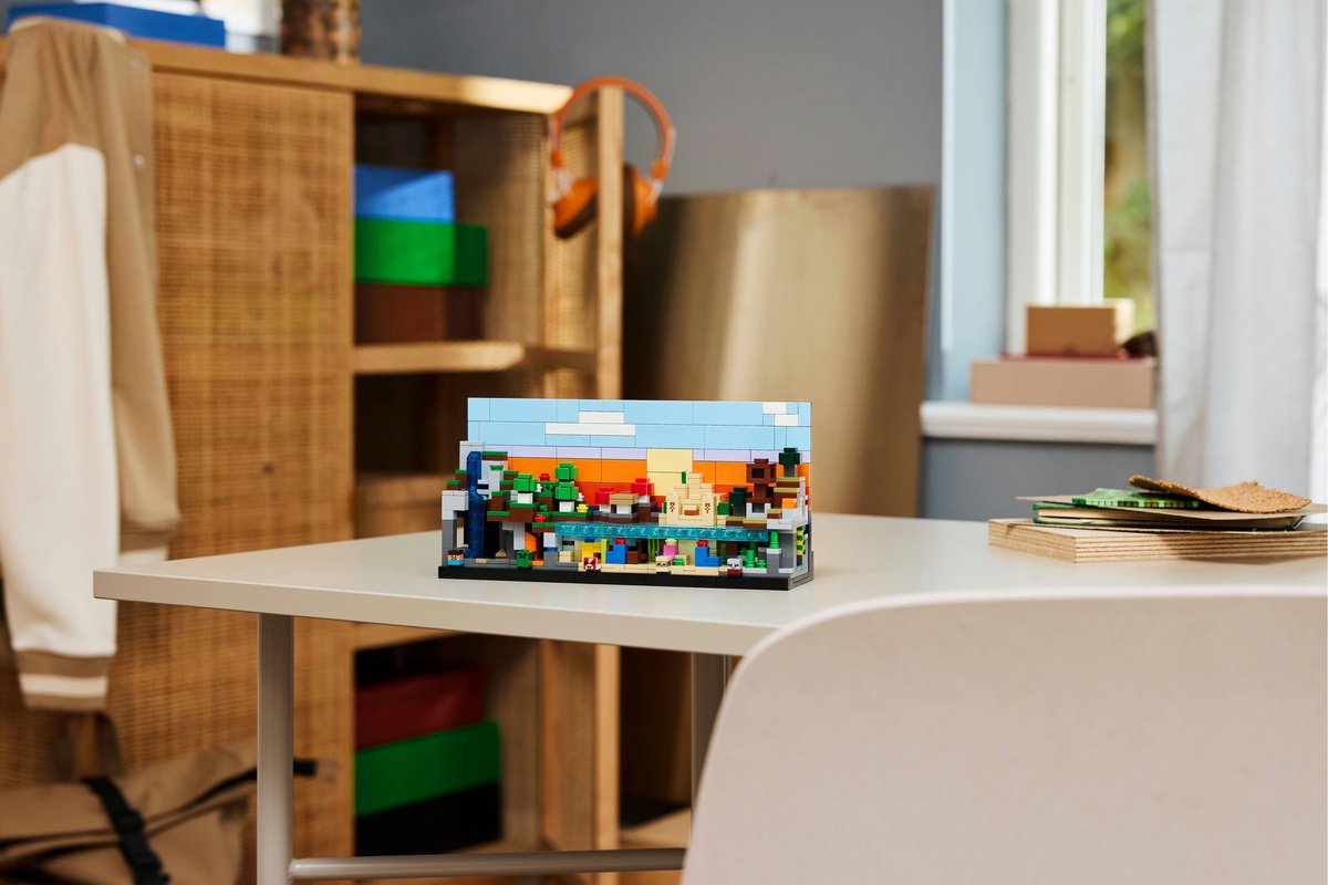 LEGO Minecraft Minibiomen Videogame Speelgoed voor Kinderen en Kinderkamer Decoratie - 21589