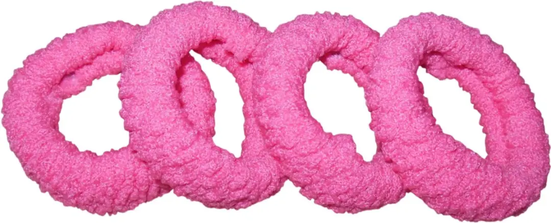Hairmode Badstof Elastiek Roze
