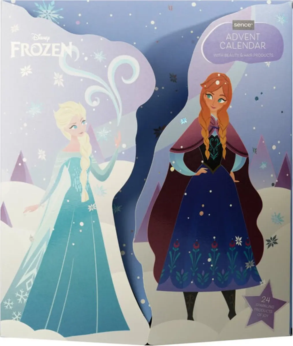 Sence Disney Frozen Adventskalender Make-up Set - 24 Stuks